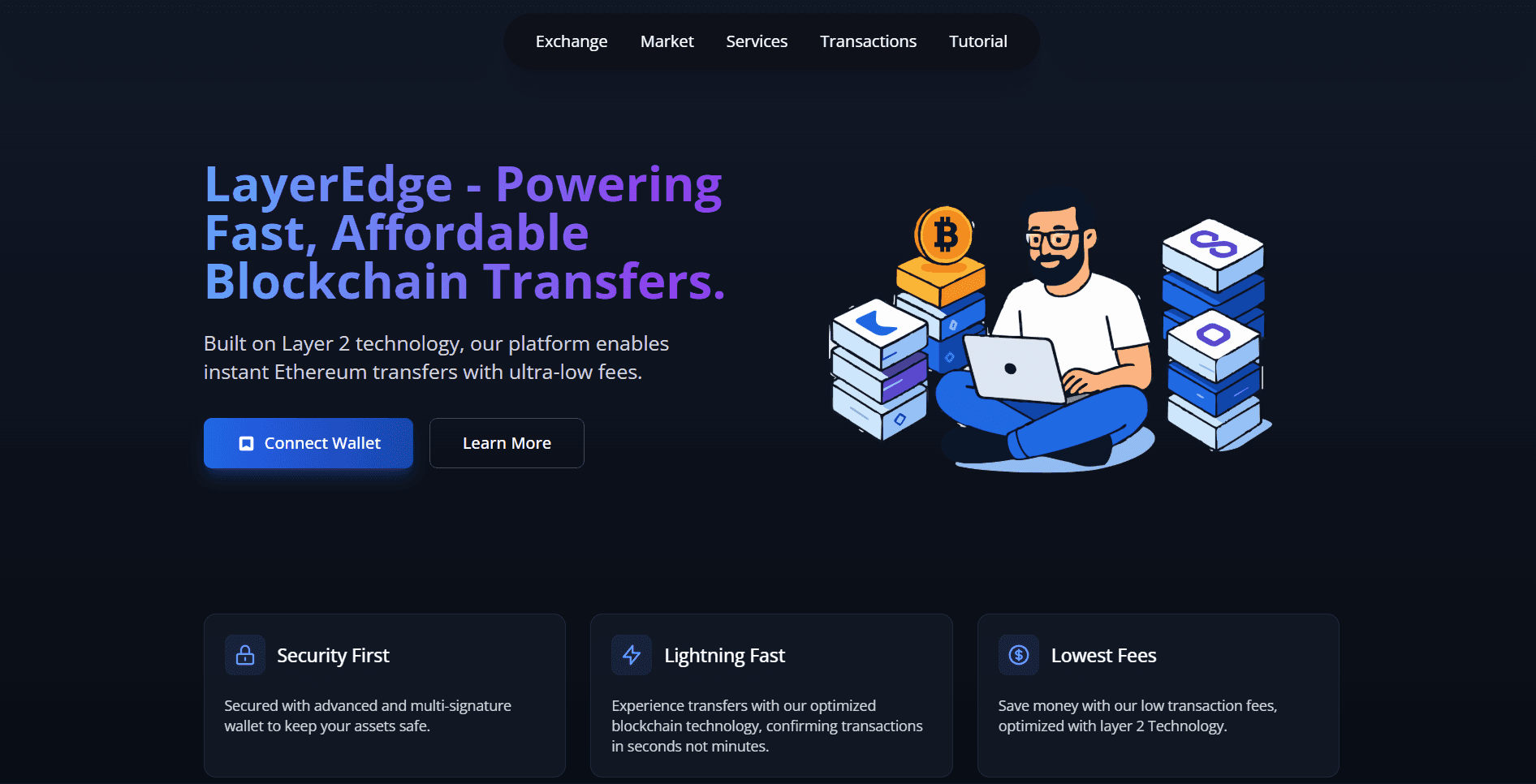 LayerEdge - Layer 2 Crypto Exchange