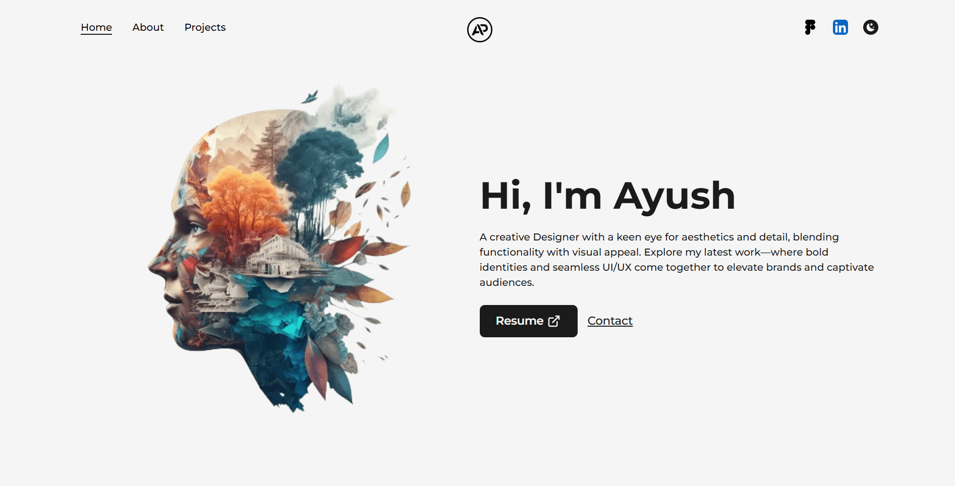 Designer-Portfolio Website